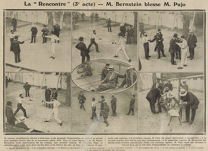 File:19110727 Duel entre Maurice Pujo et Henry Bernstein dans Excelsior.jpg