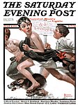 Omslag på The Saturday Evening Post 1921.