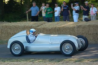 Mercedes-Benz W25 racing car