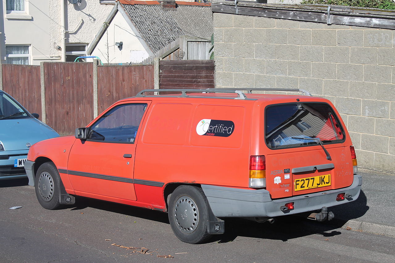 bedford astra van