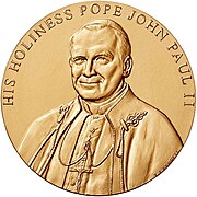 2000 Pope John Paul II Congressional Gold Medal front.jpg