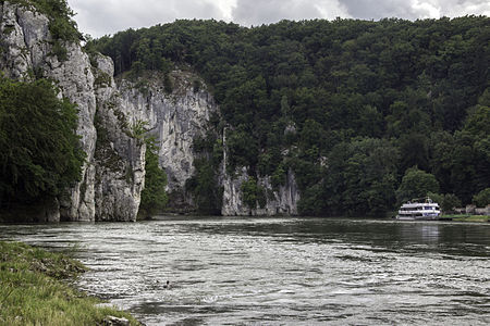 Hẻm núi Donau gần Weltenburg