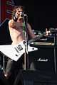 Joel O'Keeffe from Airbourne at the See-Rock Festival 2014