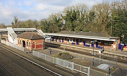 2016 at Taplow station - from the south