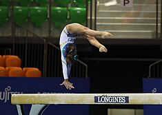 2019-06-28 1st FIG Artistic Gymnastics JWCH Women's All-around competition Subdivision 4 Balance beam (Martin Rulsch) 263.jpg