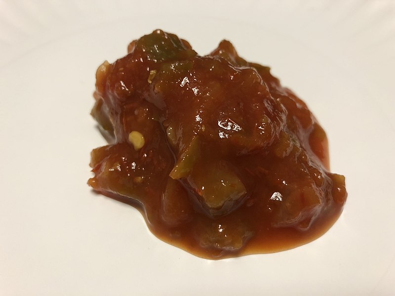 File:2020-02-14 04 53 05 A sample of Tostito's Mild Chunky Salsa in the Dulles section of Sterling, Loudoun County, Virginia.jpg