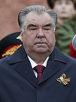  تاجیکستان امامعلی رحمان رئیس‌جمهور تاجیکستان