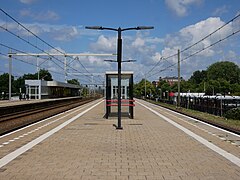 Voorschoten, Bahnsteiggleise 3 und 4