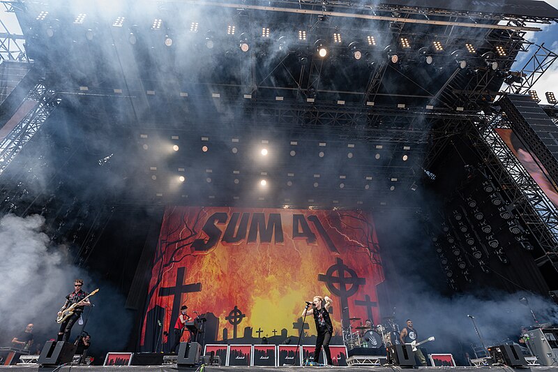 SUM 41 songs and albums  full Official Chart history