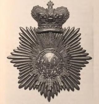 <span class="mw-page-title-main">40th (the 2nd Somersetshire) Regiment of Foot</span> Military unit