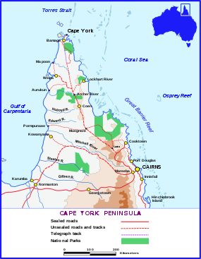 A2015 Cape York Peninsula map.svg