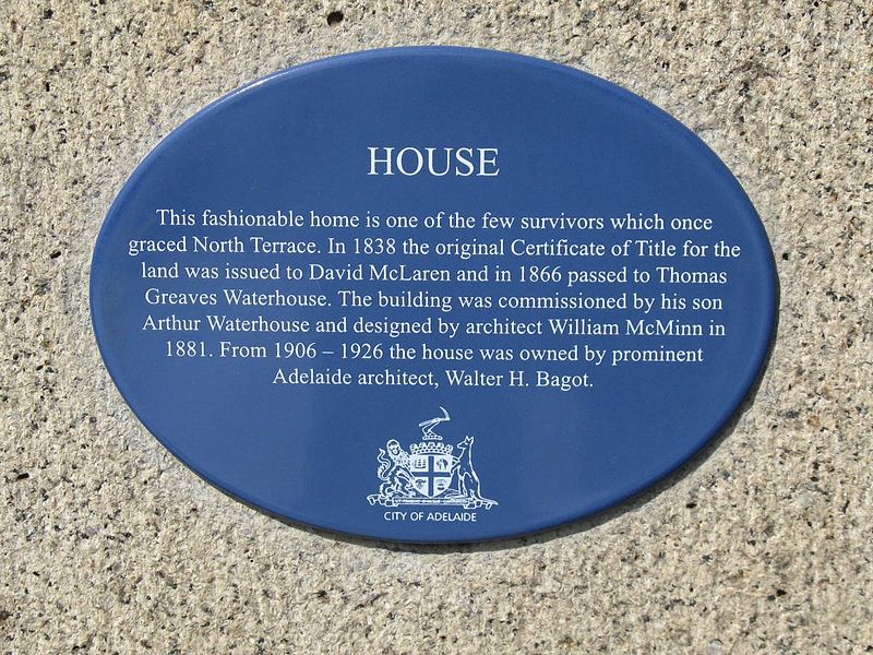 File:Adelaide-WaterhouseHouse-plaque-Aug08.jpg