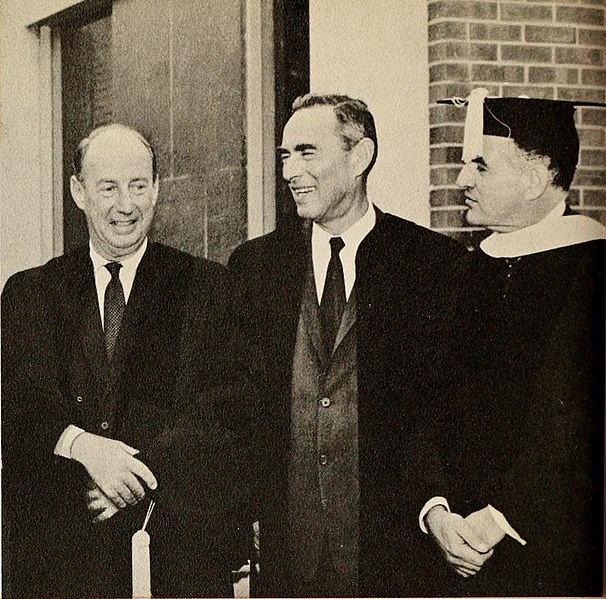File:Adlai E. Stevenson, Dr. Nelson Glueck, and Norman S. Rabb 1961.jpg
