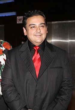 Adnan Sami at the release party for his album Kisi Din