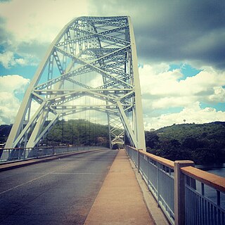 Atimpoku Town in Eastern Region, Ghana