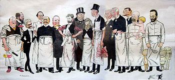 Members of the Paris Medical Faculty (1904) An...