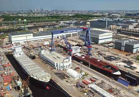 AkerAmericanShipping Yard