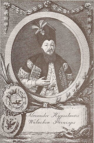 <span class="mw-page-title-main">Alexander Ypsilantis (1725–1805)</span> Greek Voivode of Wallachia and Moldavia