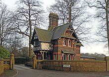 Lodge to the grounds of Allerton Priory Allerton Priory lodge.jpg