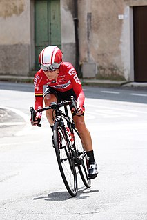 An-Li Kachelhoffer at the Giro d'Italia Femminile 2016