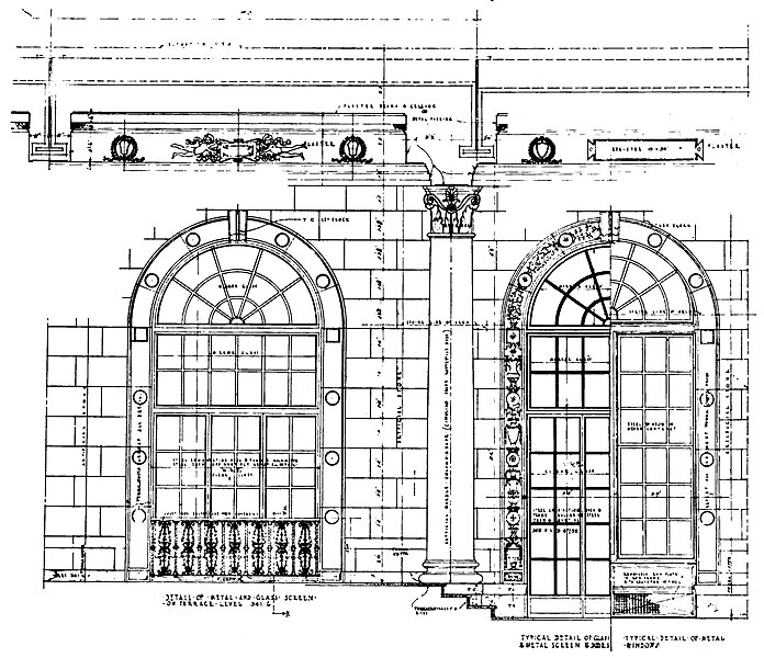 File:Architectural diagram of the restaurant of Hotel Pennsylvania, NY circa 1919.jpg