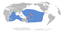 Ardenna pacifica map.svg