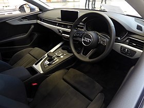 Audi A5 Sportback 2.0TFSI sport (DBA-F5CVKL) interior.jpg