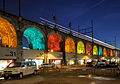 2. Aussersihler Viadukt, Weihnachtszeit 2013