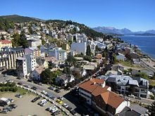 Bariloche on the Nahuel Huapi lakeshore Bariloche oeste.jpg