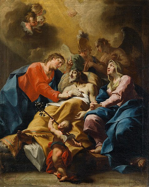 File:Bartolomeo Altomonte - Der Tod des heiligen Joseph.jpg
