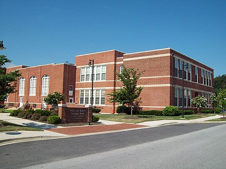Wiley H. Bates High School in Annapolis, Maryland