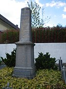 Le monument aux morts de Wavans.