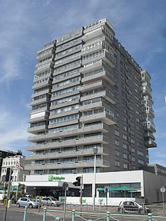 Bedford Hotel (Holiday Inn), Kings Road, Brighton (juillet 2010) .JPG