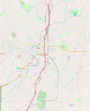 300px bend or   openstreetmap