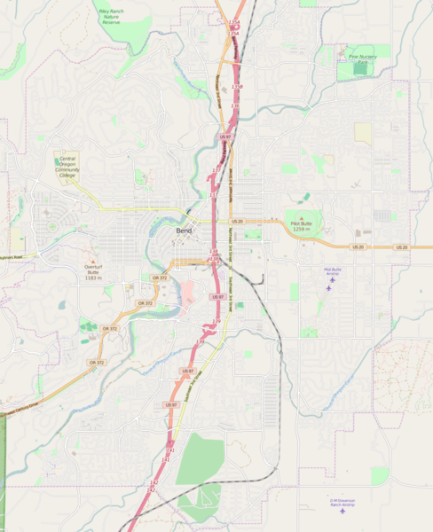 File:Bend OR - OpenStreetMap.png