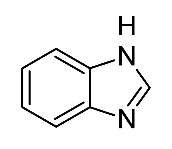 صورة:Benzimidazole simple structure.png