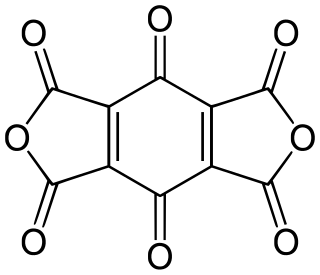 Benzoquinonetetracarboxylic dianhydride Chemical compound