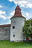 Berching, Stadtbefestigung, Ringmauerweg 7, Mauerturm