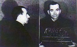 SS Major Bernhard Kruger, shown after his capture in 1946 BernhardCaptivity.jpg