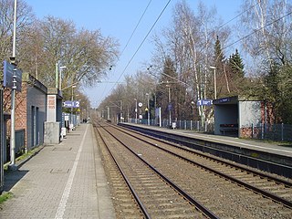 Solingen Vogelpark station railway station in Germany