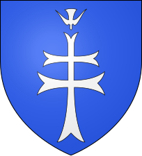 Blason avec le Saint-Esprit, du XIIe au XVe siècle.