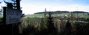 Breitnau, behind it the Roßberg