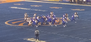 Boise State on offense in the 1st half. Boise State vs UNLV 11 18 16.png