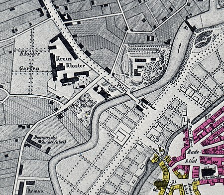 Braunschweig nordoestlich A Wehrt 1844