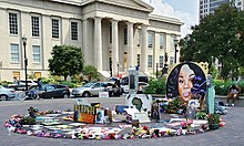 Breonna Taylor Memorial in Jefferson Square in Louisville, Kentucky Breonna Taylor Memorial Louisville Kentucky.jpg