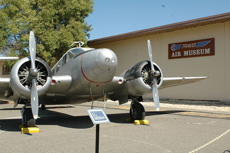 File:C-45H display at Jimmy Doolittle Museum.JPG