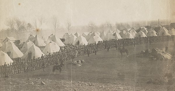 Camp of the 5th Vermont Infantry, Camp Griffin, Va., 1861 Camp of the 5th Vermont Infantry, Camp Griffin, Va., 1861.jpg