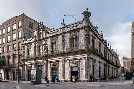 Casa de los Azulejos construit entre le XVIe siècle et 1737[79],[80],[81].