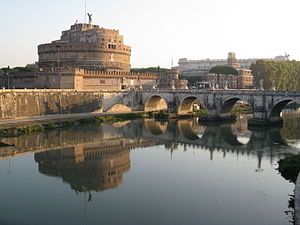 Castel Sant'Angelo-Ponte Sant'Angelo-Tiber-Rome.jpg