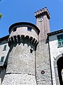 Mura, torri e porte di Castiglione di Garfagnana, Toscana, Italia